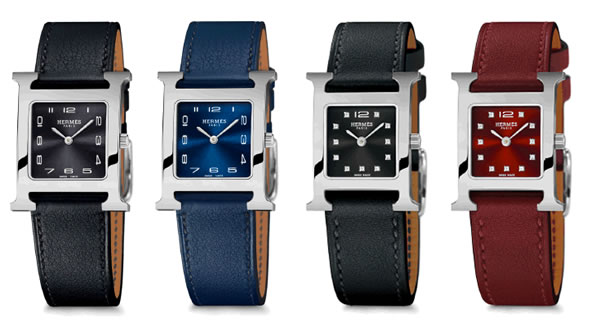 hermes h watch sizes