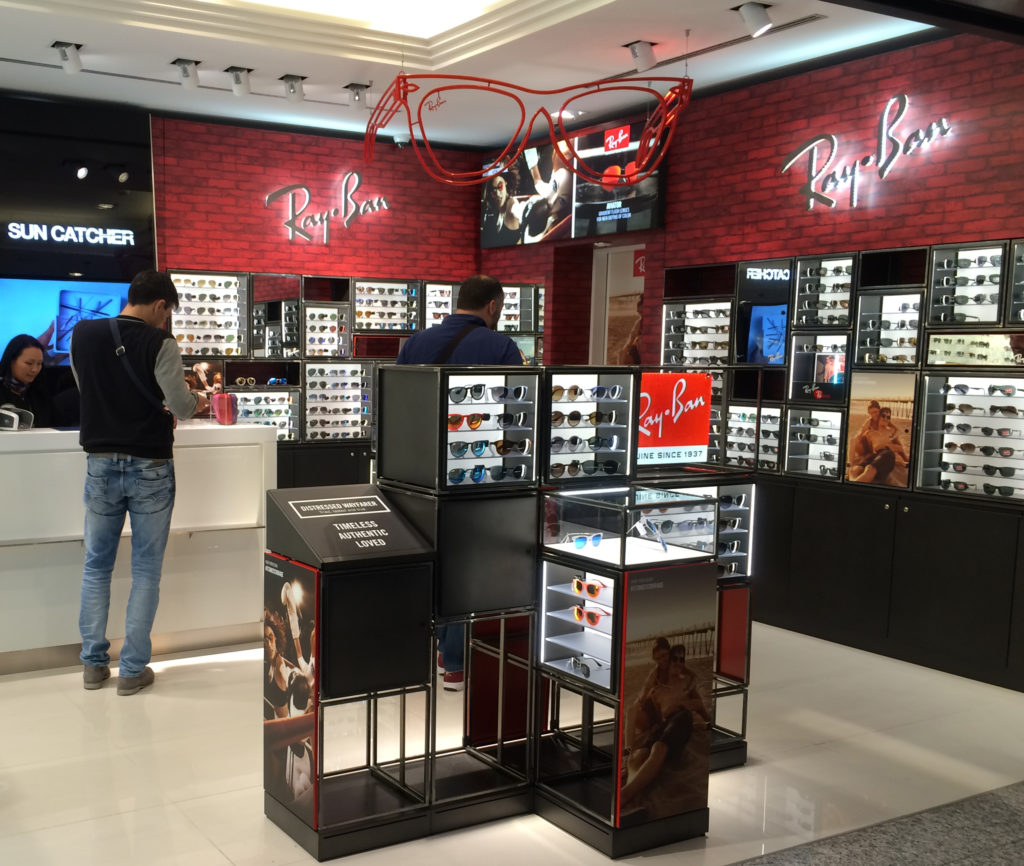 ray ban retail store