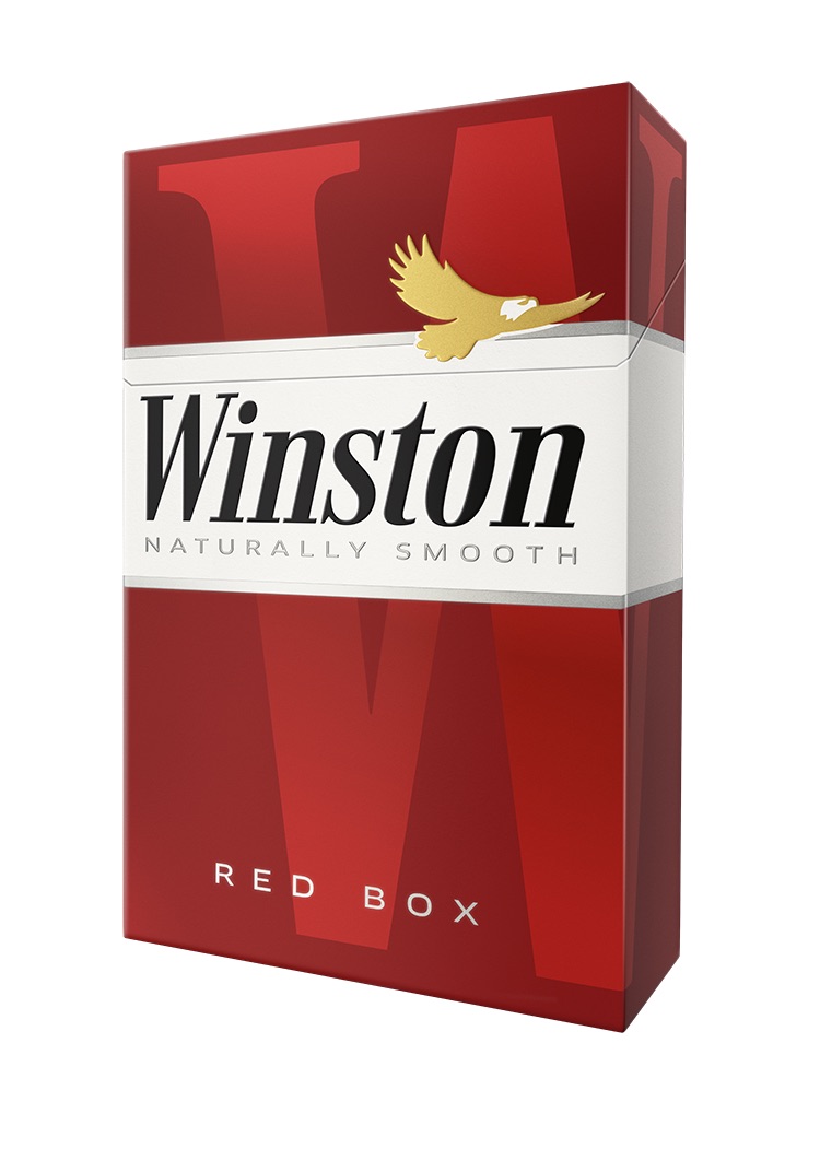 winston cigarette box