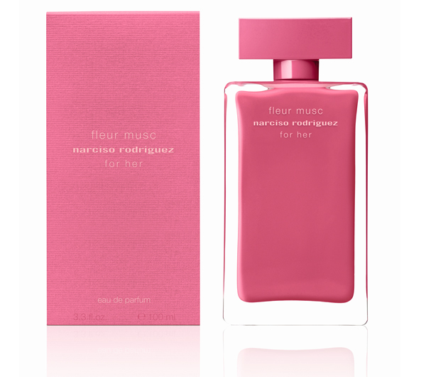 perfume pink rectangular bottle