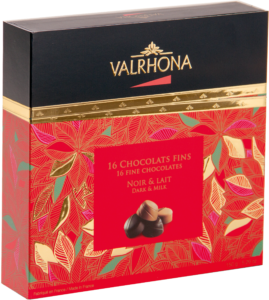 Pack Valrhona 52 carrés Chocolat Grand crue