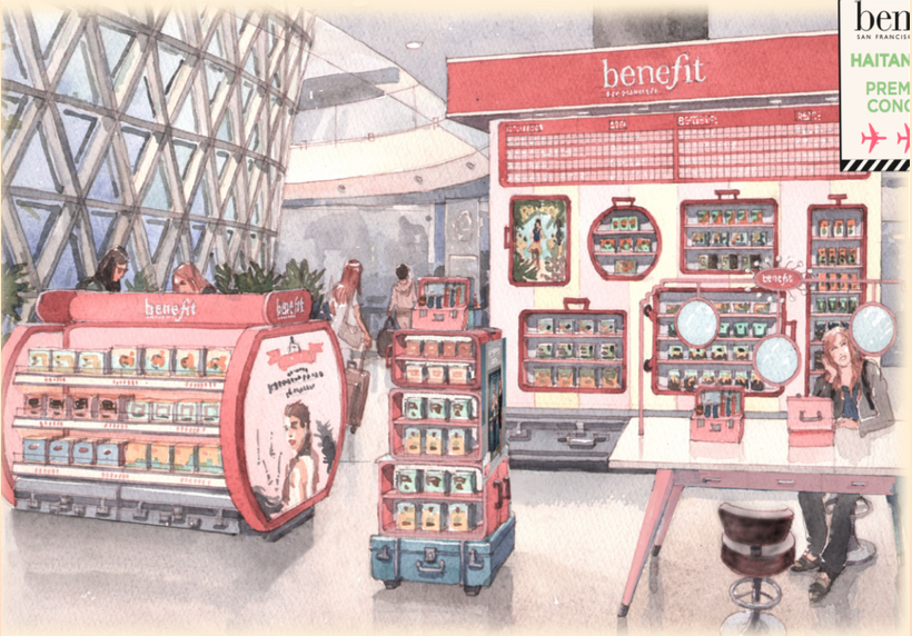 Benefit Cosmetics taps into travel retail opening in Sydney