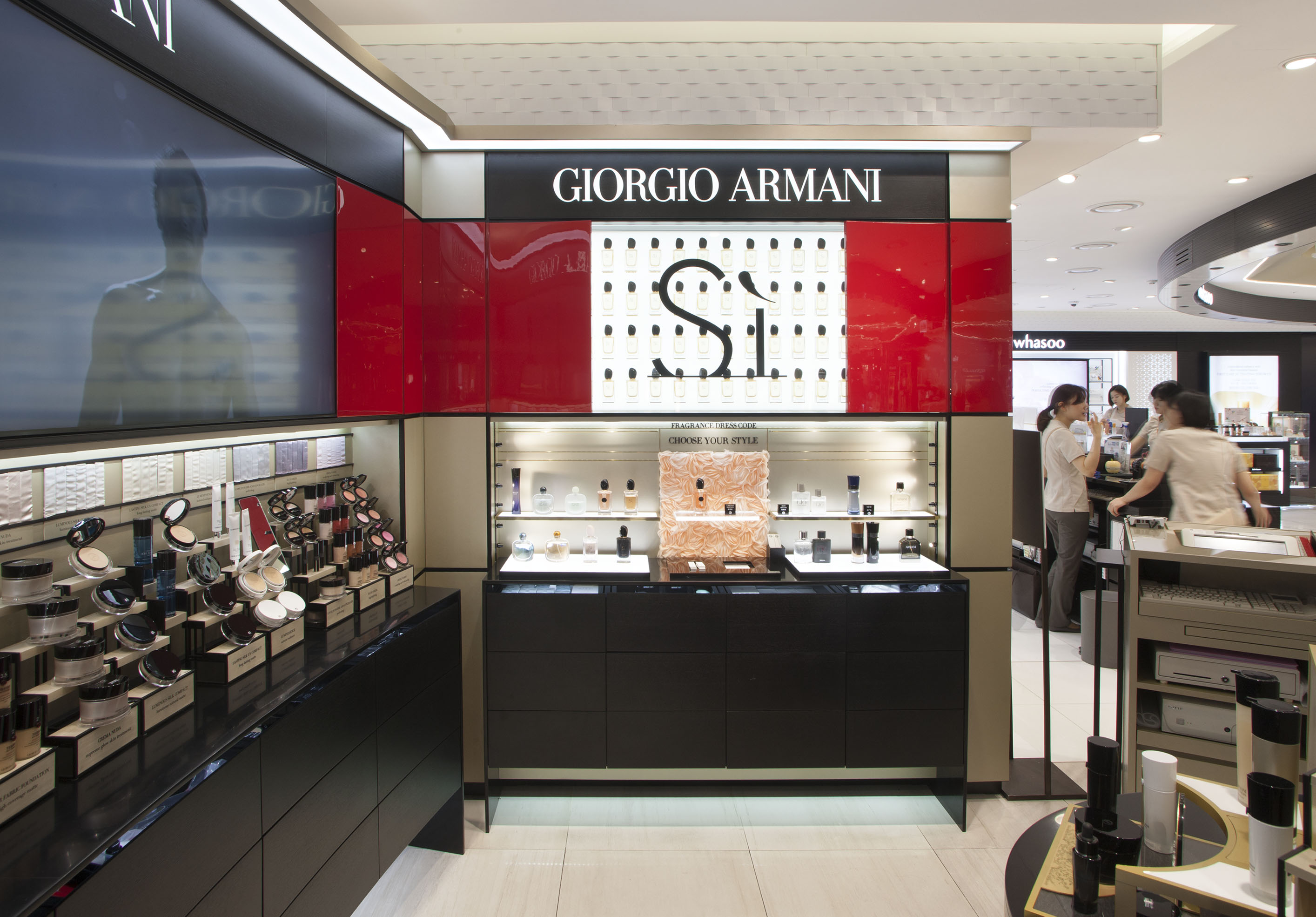 giorgio armani makeup counter