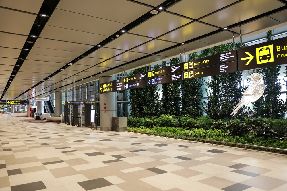 Changi Airport's Terminal 4 Theatre of experience