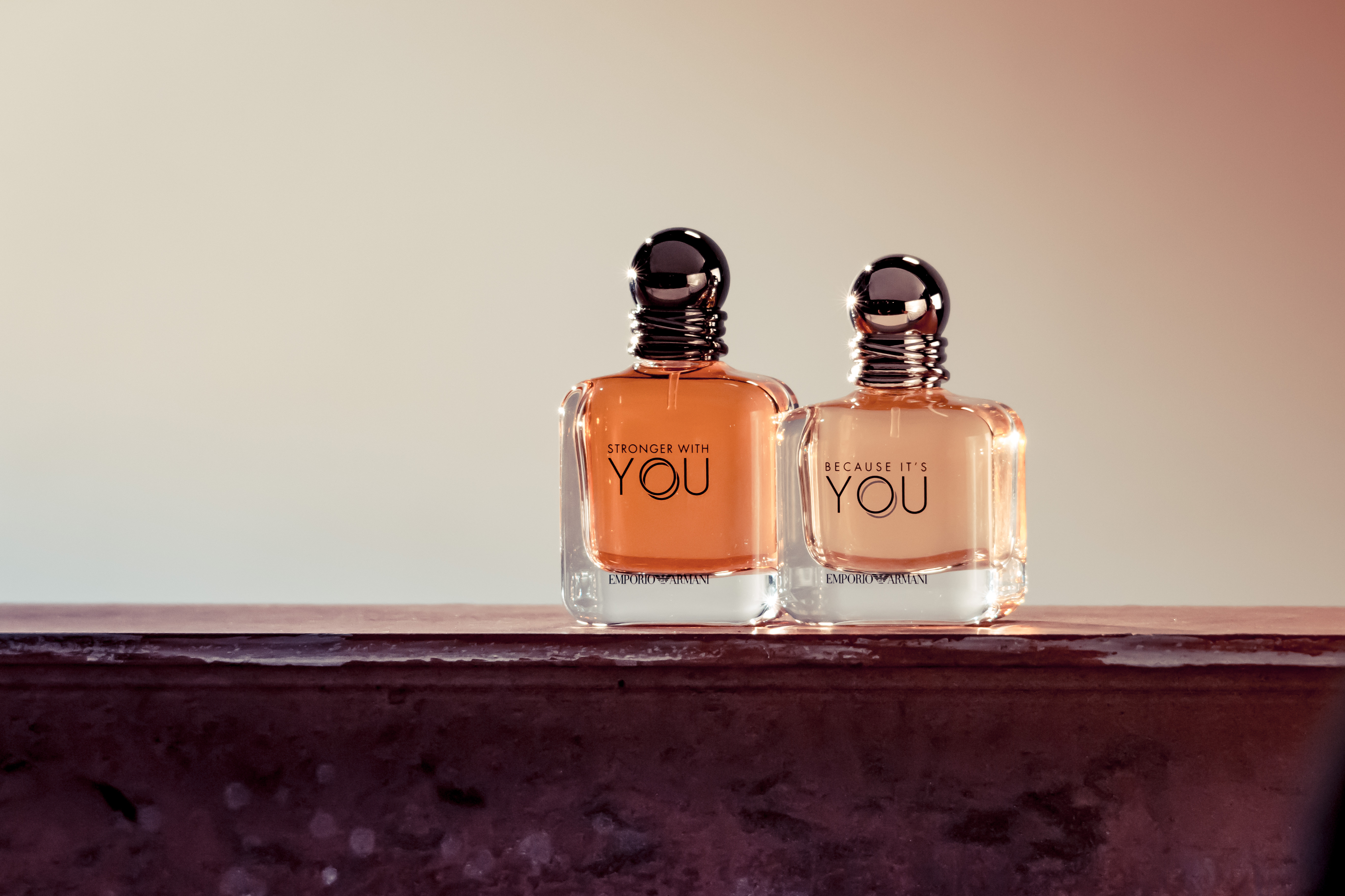 armani for her and him