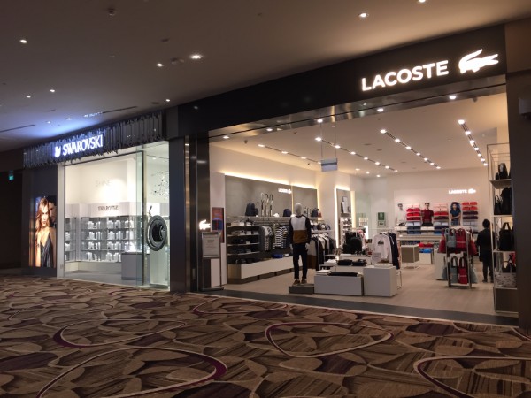 lacoste changi airport