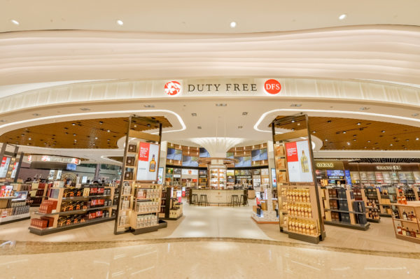 DFS Liquor And Tobacco Shops Depart From Changi Airport