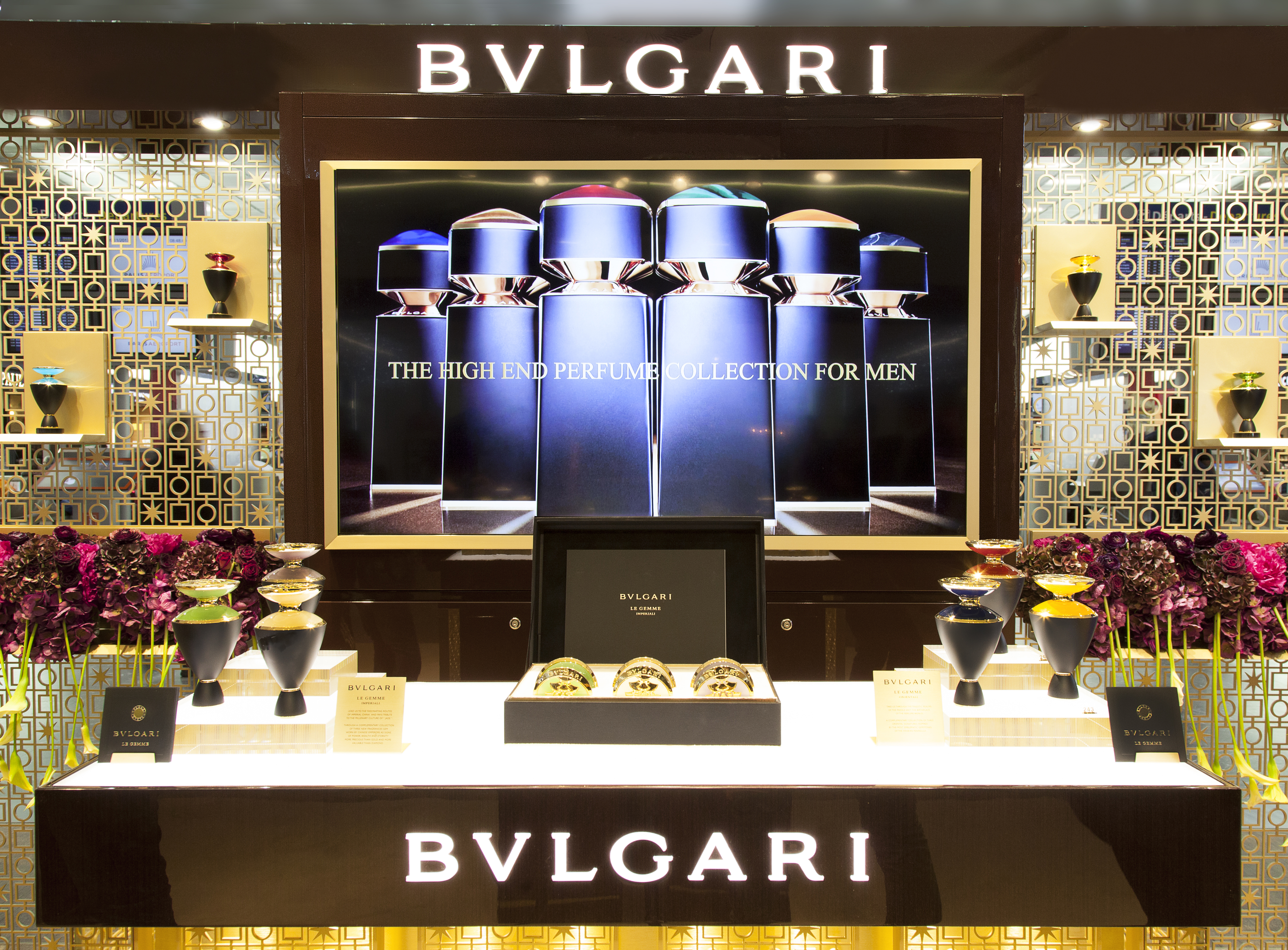 Bvlgari dazzles with perfume pop-up 