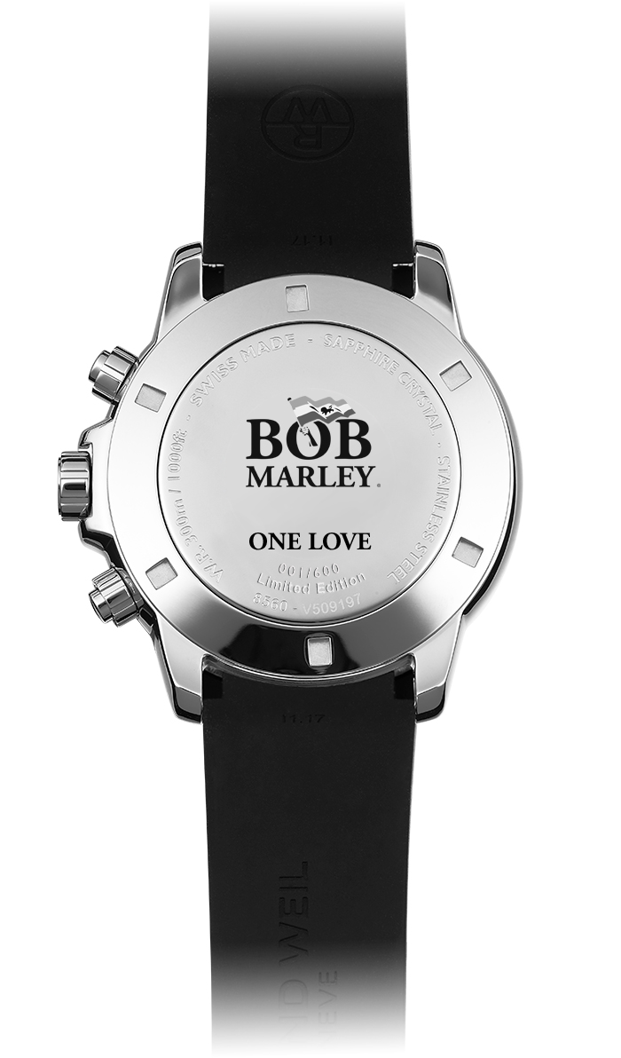 Raymond Weil pays tribute to Bob Marley with limited edition watch