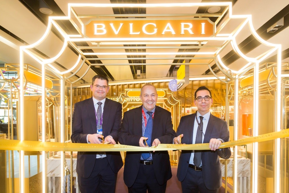 heathrow terminal 2 shops bulgari