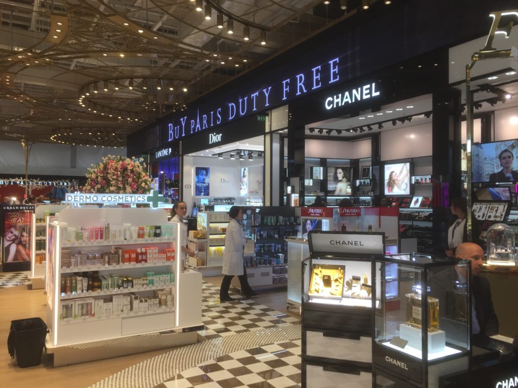 charles de gaulle airport duty free perfume prices