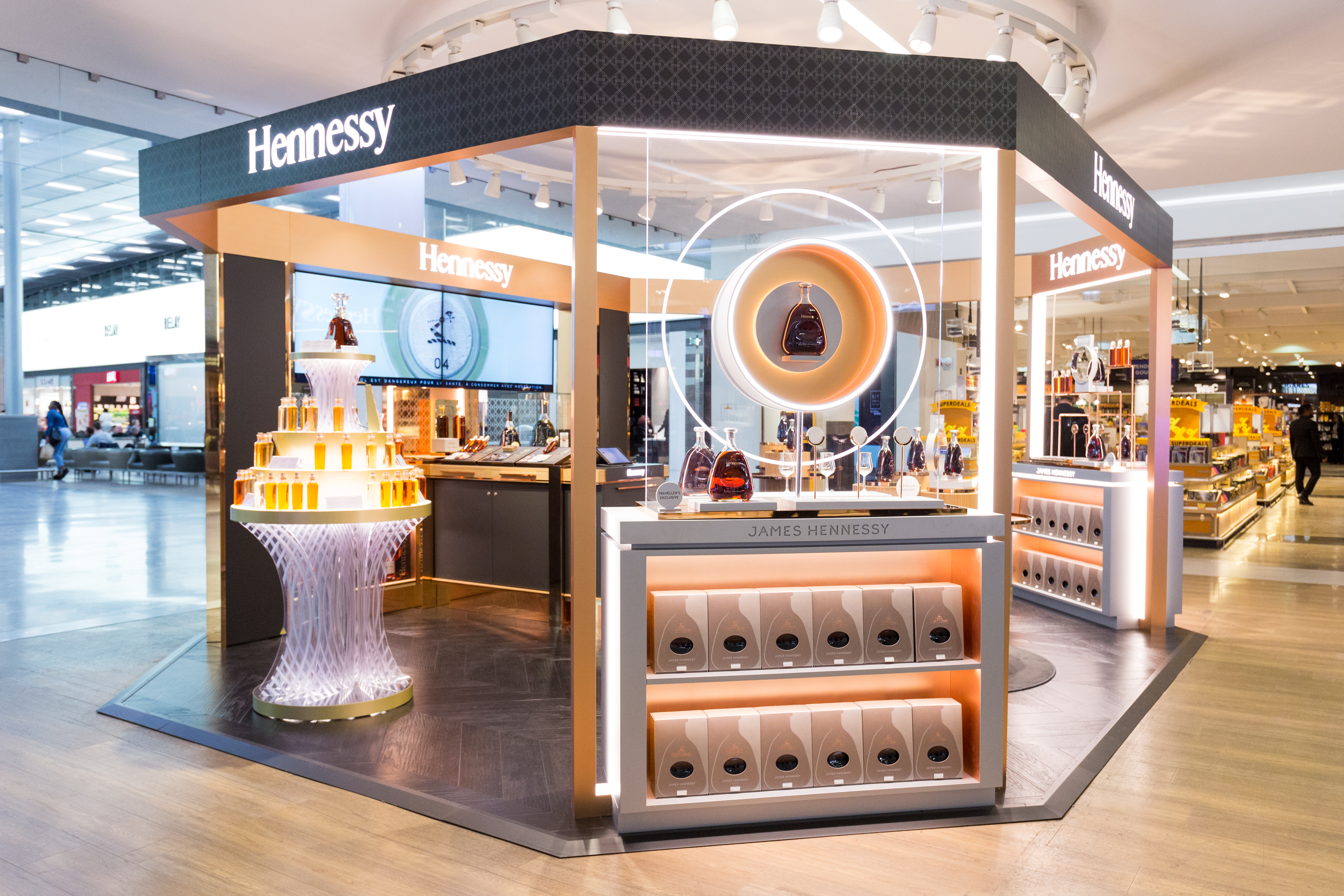 The Hennessy Shop-in-Shop at Paris Charles de Gaulle Airport