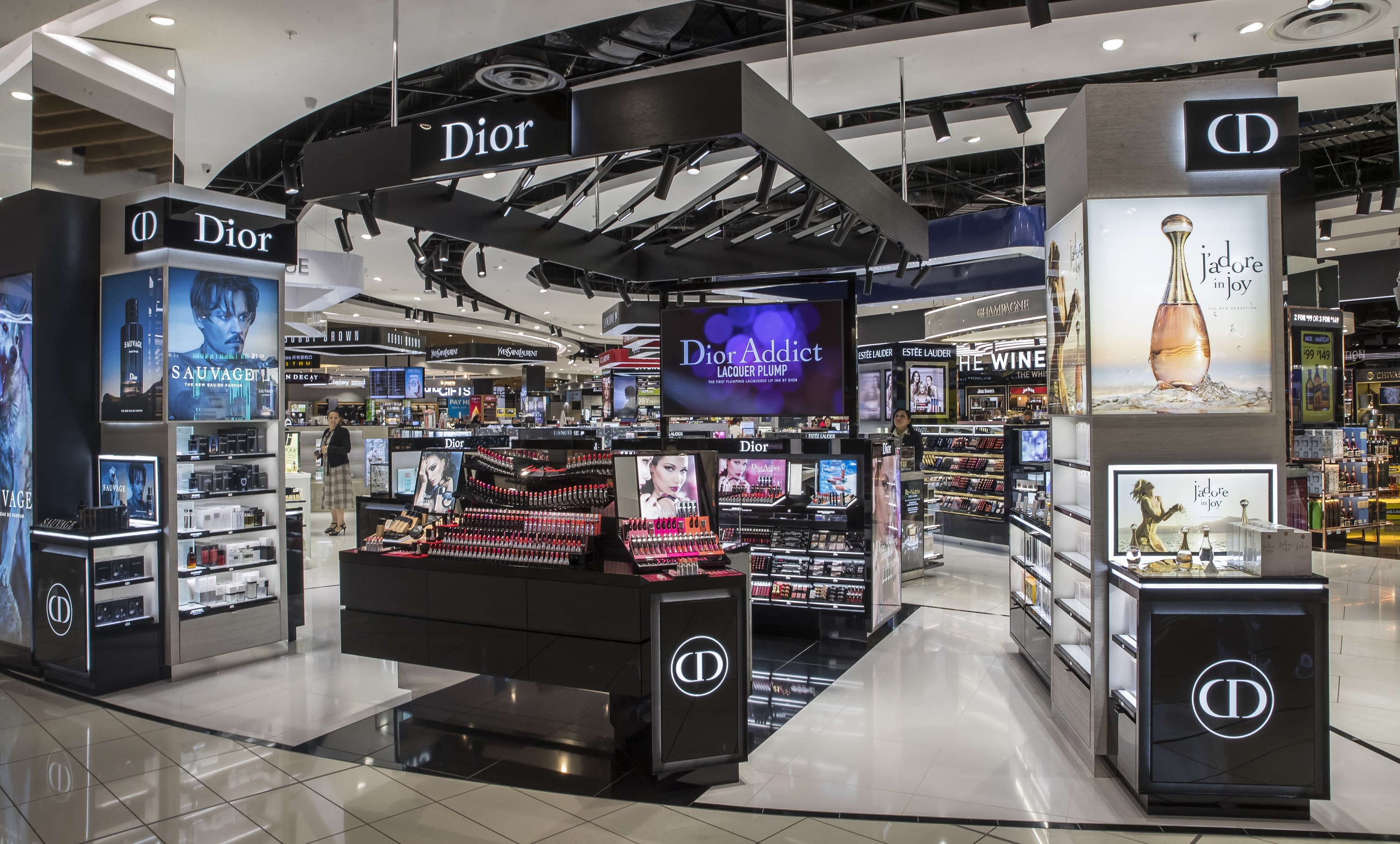 dior makeup counter