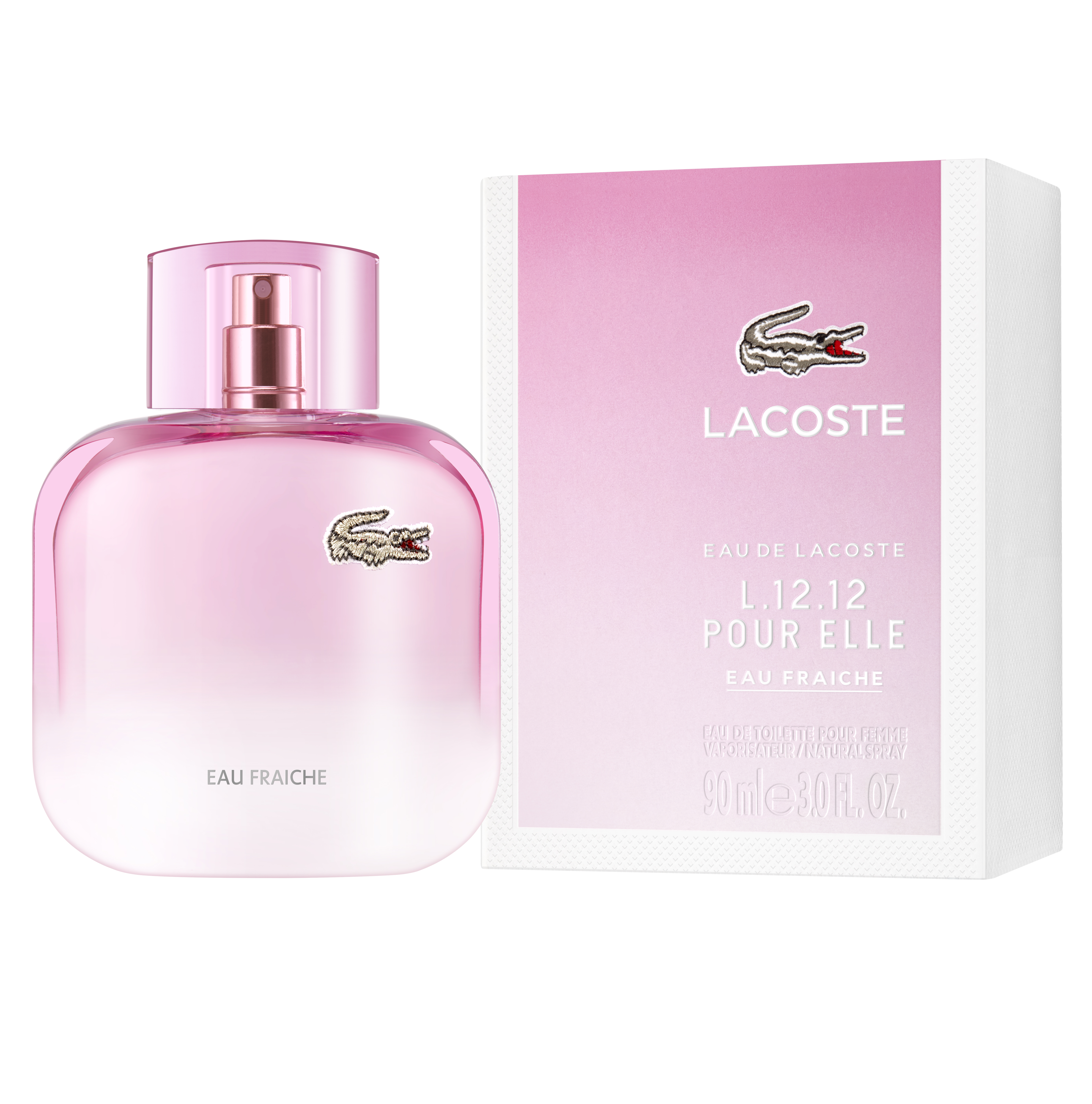 lacoste pink bottle