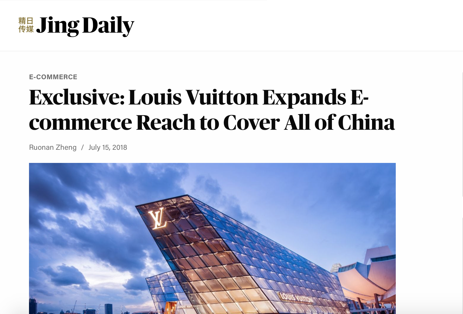 Louis Vuitton Expands Travel Retail Presence