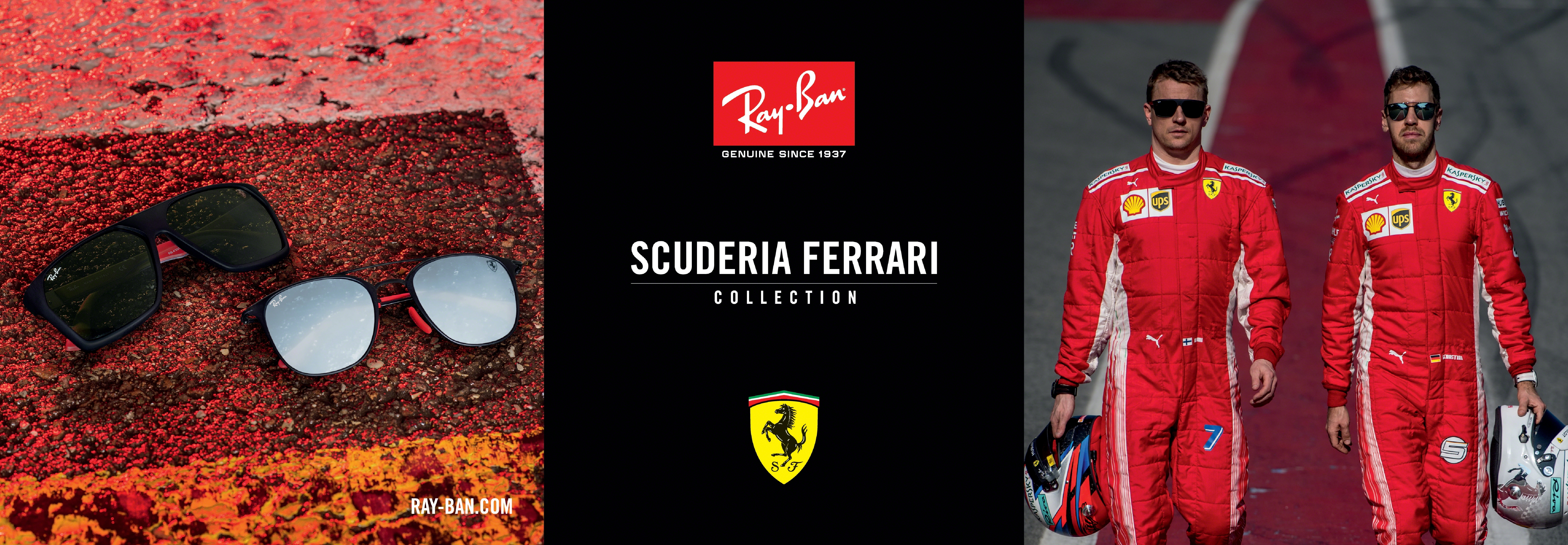 Ray-Ban back on track for follow-up F1 Tour with Scuderia Ferrari  collection : The Moodie Davitt Report -The Moodie Davitt Report