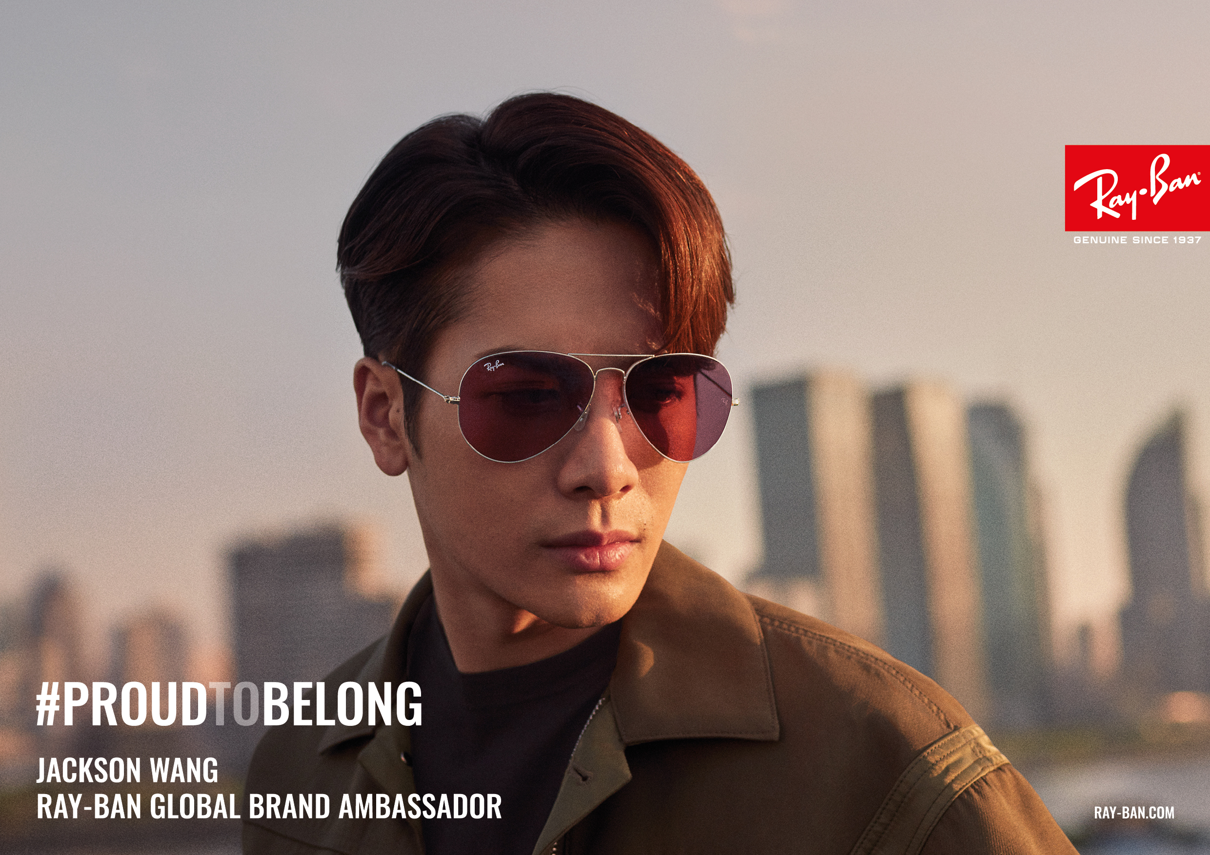 Ray-Ban's new collaboration with Chinese KOL Jackson Wang is