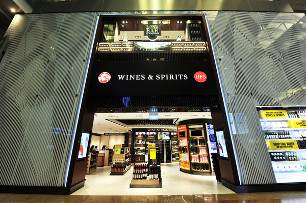 DFS Liquor And Tobacco Shops Depart From Changi Airport