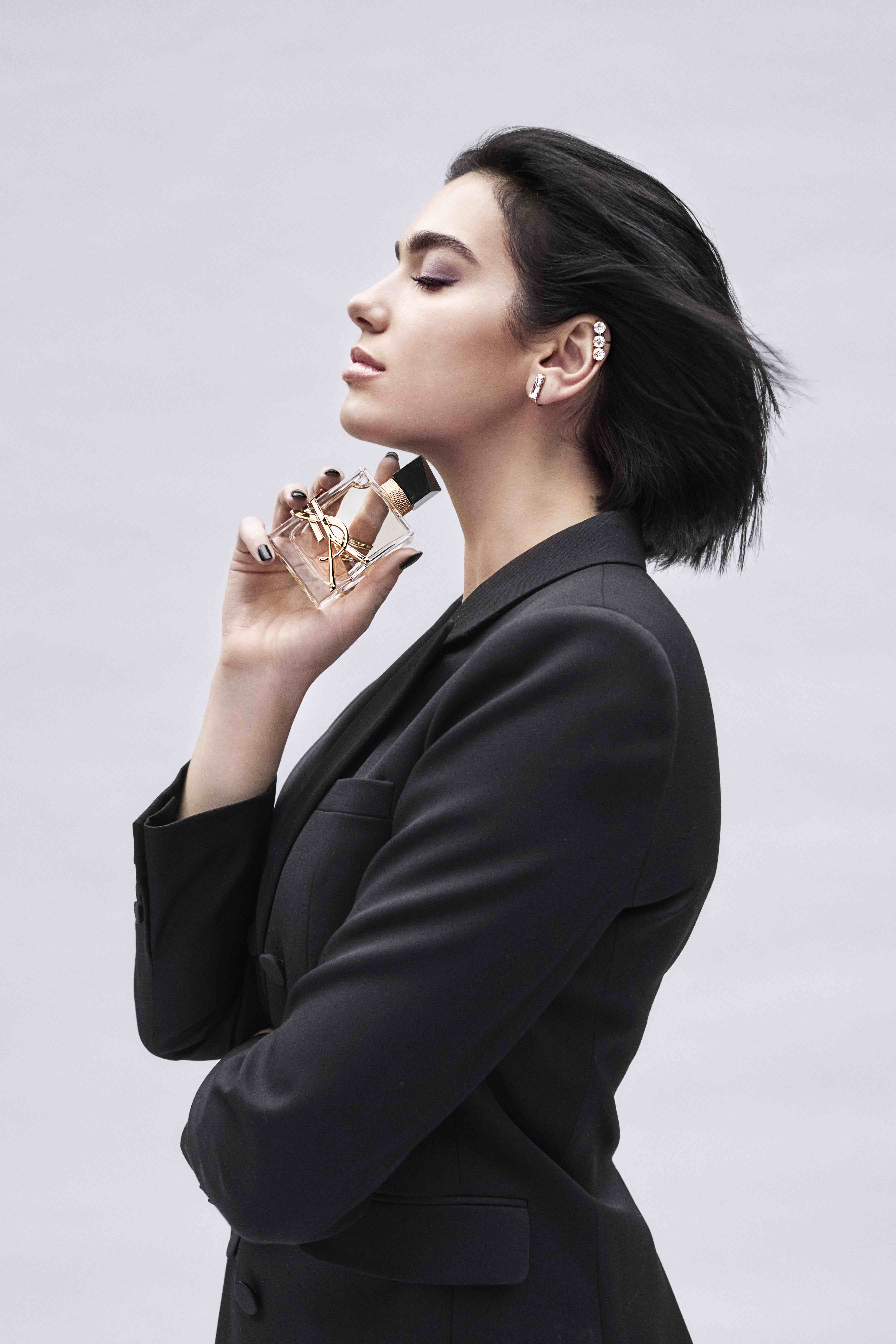 Dua Lipa  Fragrance campaign, New fragrances, Perfume photography