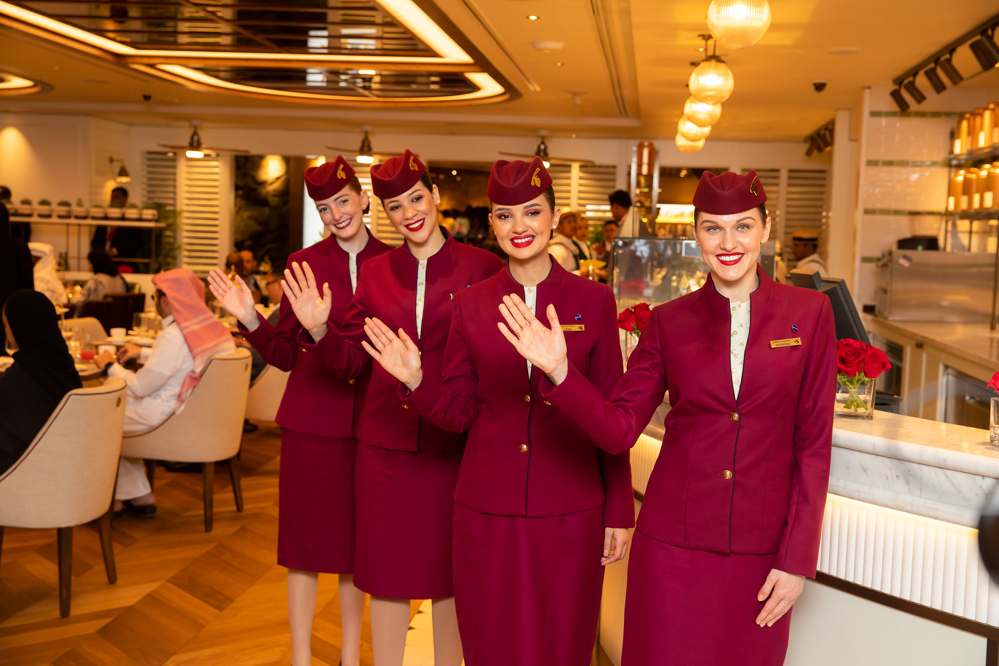 Qatar Duty Free Opens First Airport Harrods Tea Room At