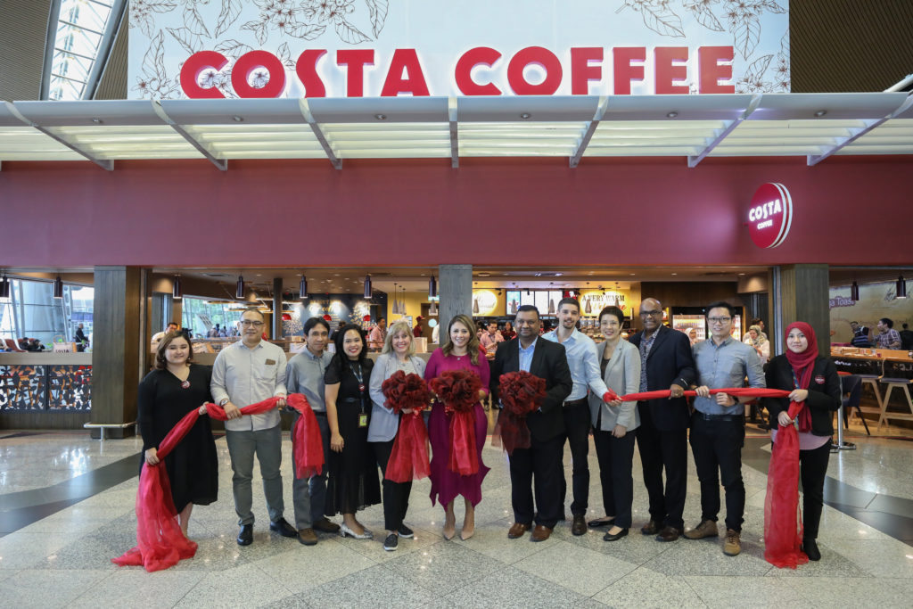 Αποτέλεσμα εικόνας για 3rd Costa Coffee Airport Store Opens at KLIA 9