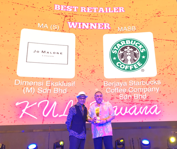 Dimensi Eksklusif and Starbucks among big winners at Malaysia 