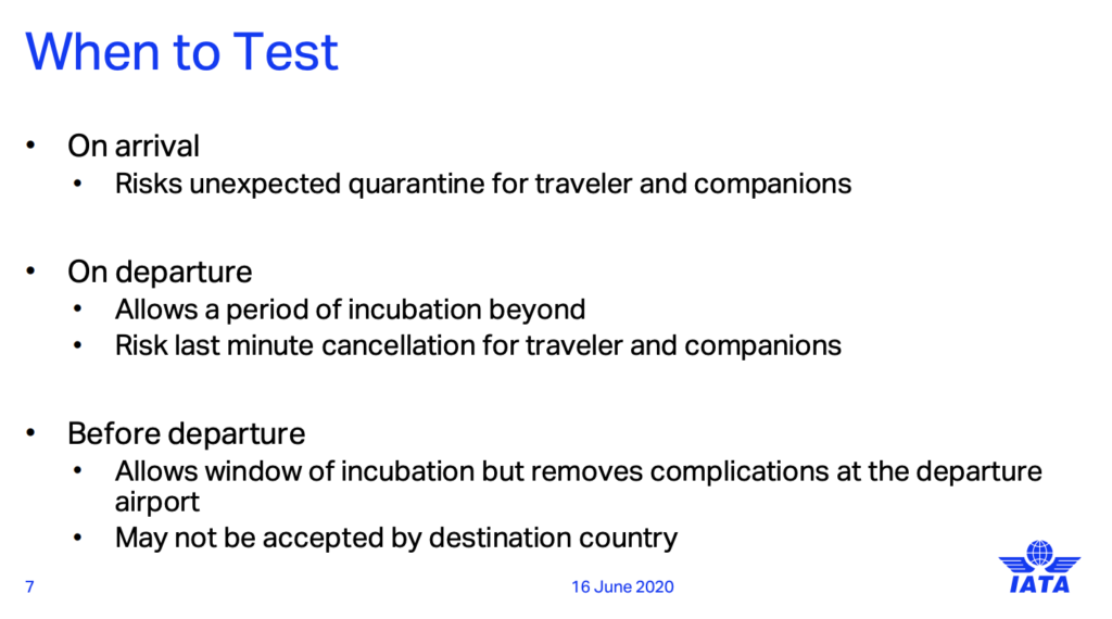 IATA Calls For Speed, Scale And Accuracy In COVID-19 Traveller Tests ...