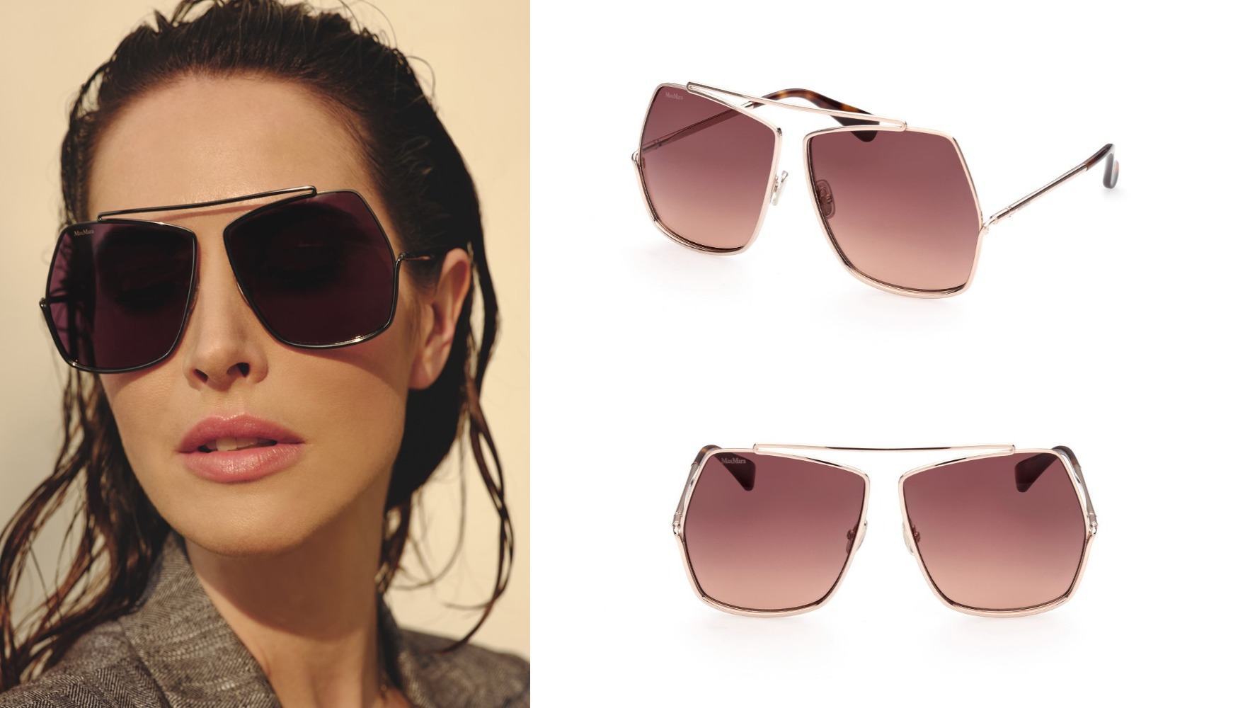 Marcolin reveals digital campaign for its first Max Mara eyewear collection  : The Moodie Davitt Report -The Moodie Davitt Report