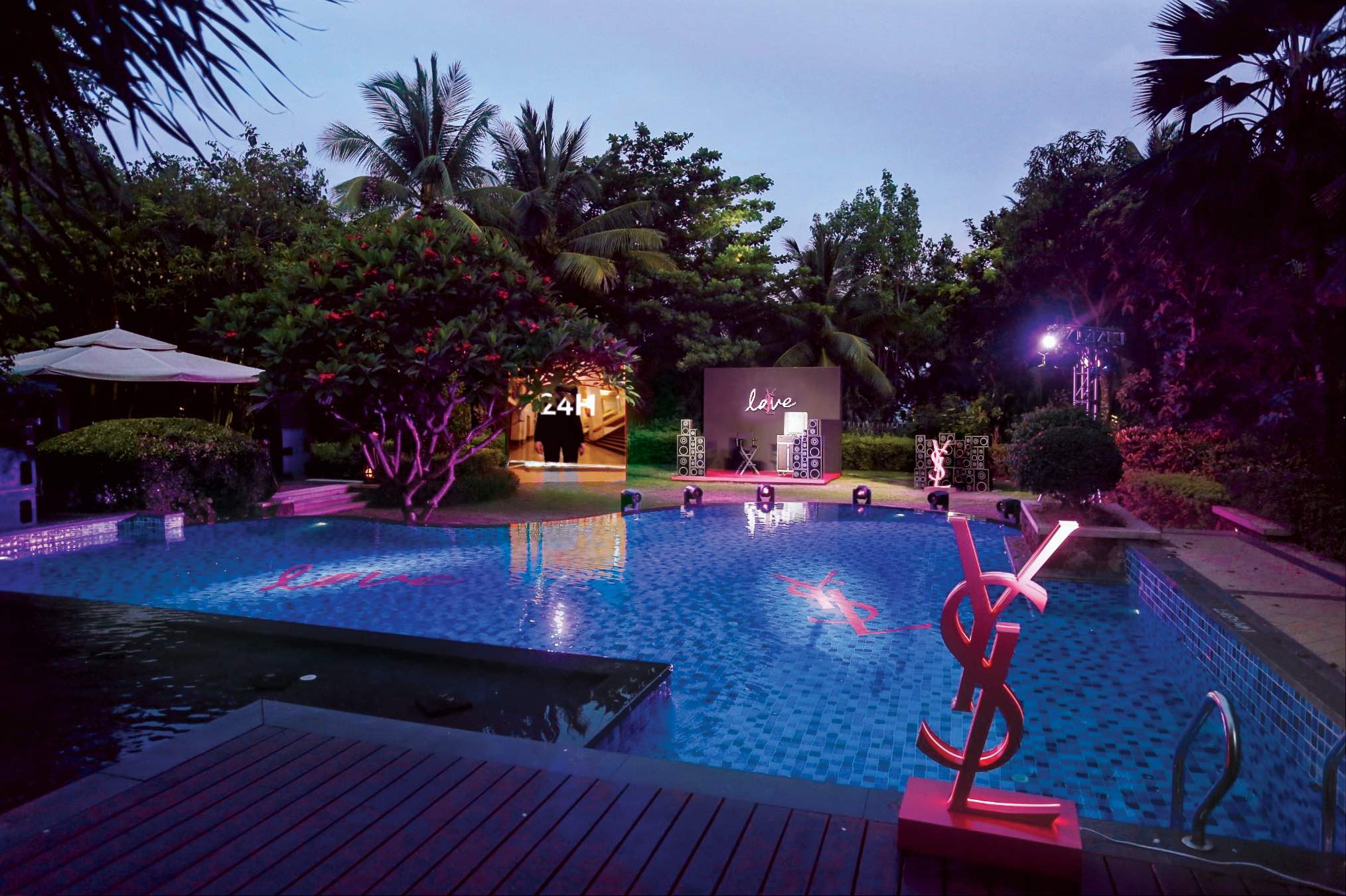 #ClaimYourLove: YSL Beauté and CDFG host spectacular Beauty Villa party in Hainan – The Moodie Davitt Report