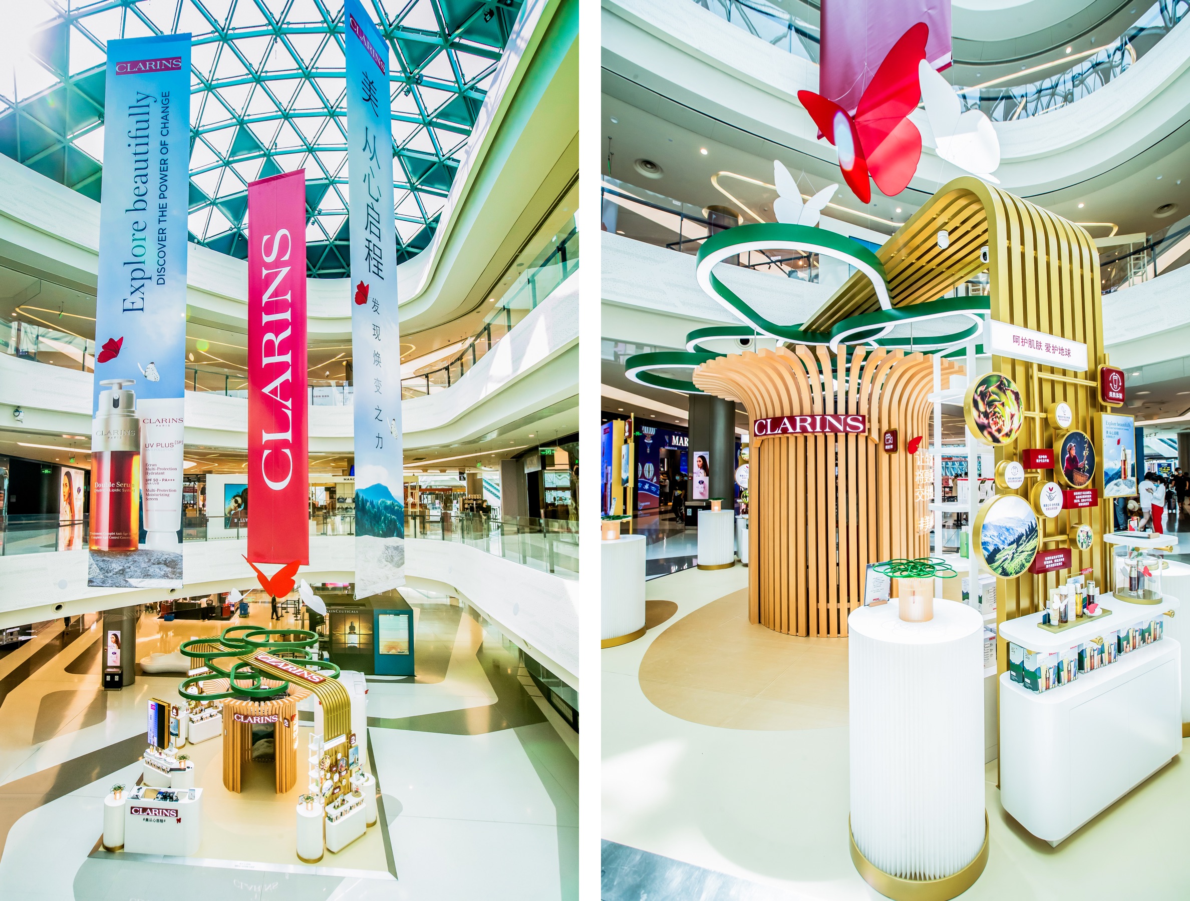 Explore beautifully: Clarins and CDFG host eco-friendly pop-up in ...