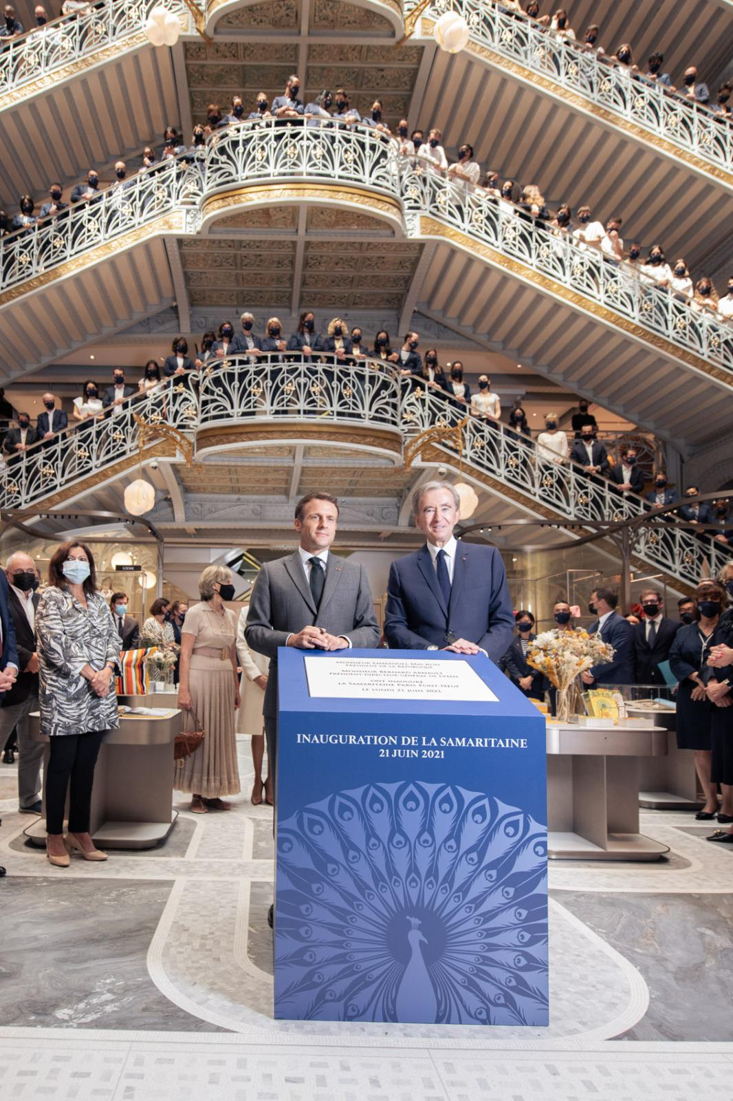 LVMH on X: The LVMH Group celebrates the inauguration of the