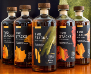 Blue Caterpillar adds Two Stacks Irish whiskey to Americas travel retail portfol..