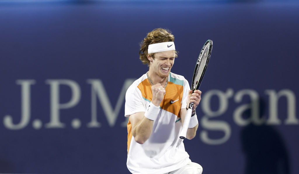 Andrey Rublev wins 2022 Dubai Tennis Championships