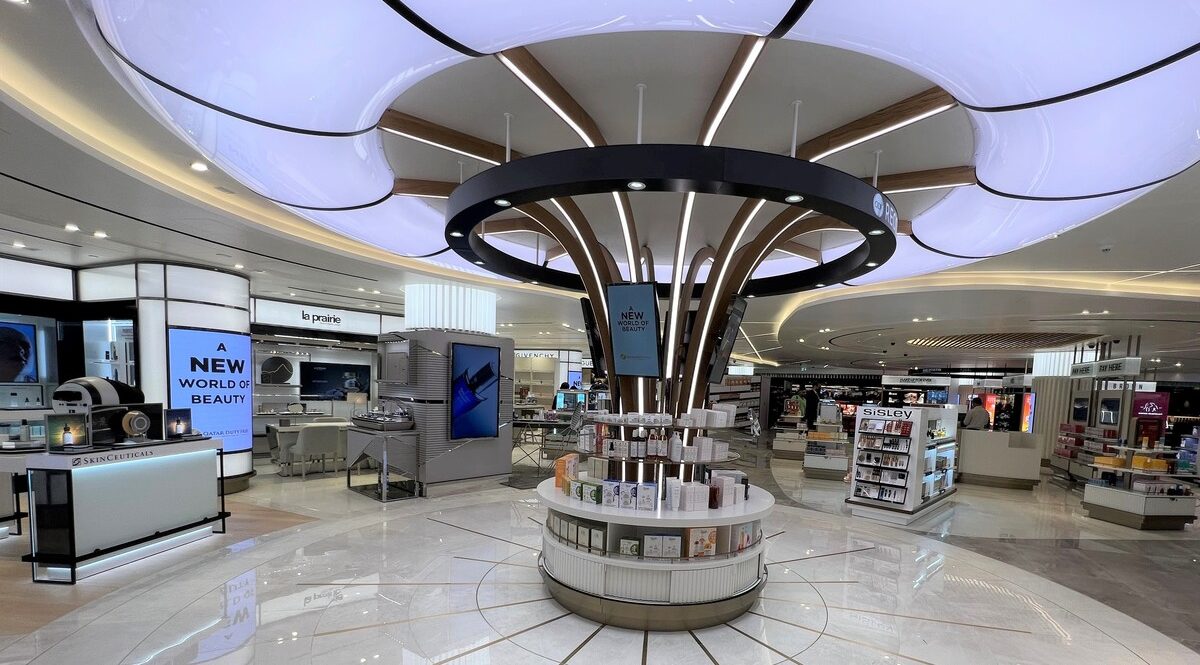 Louis Vuitton Debut at Qatar Hamad Airport