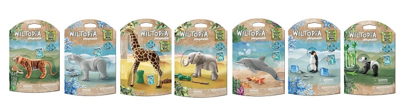 Playmobil launch new Wiltopia sustainable toys made from 80