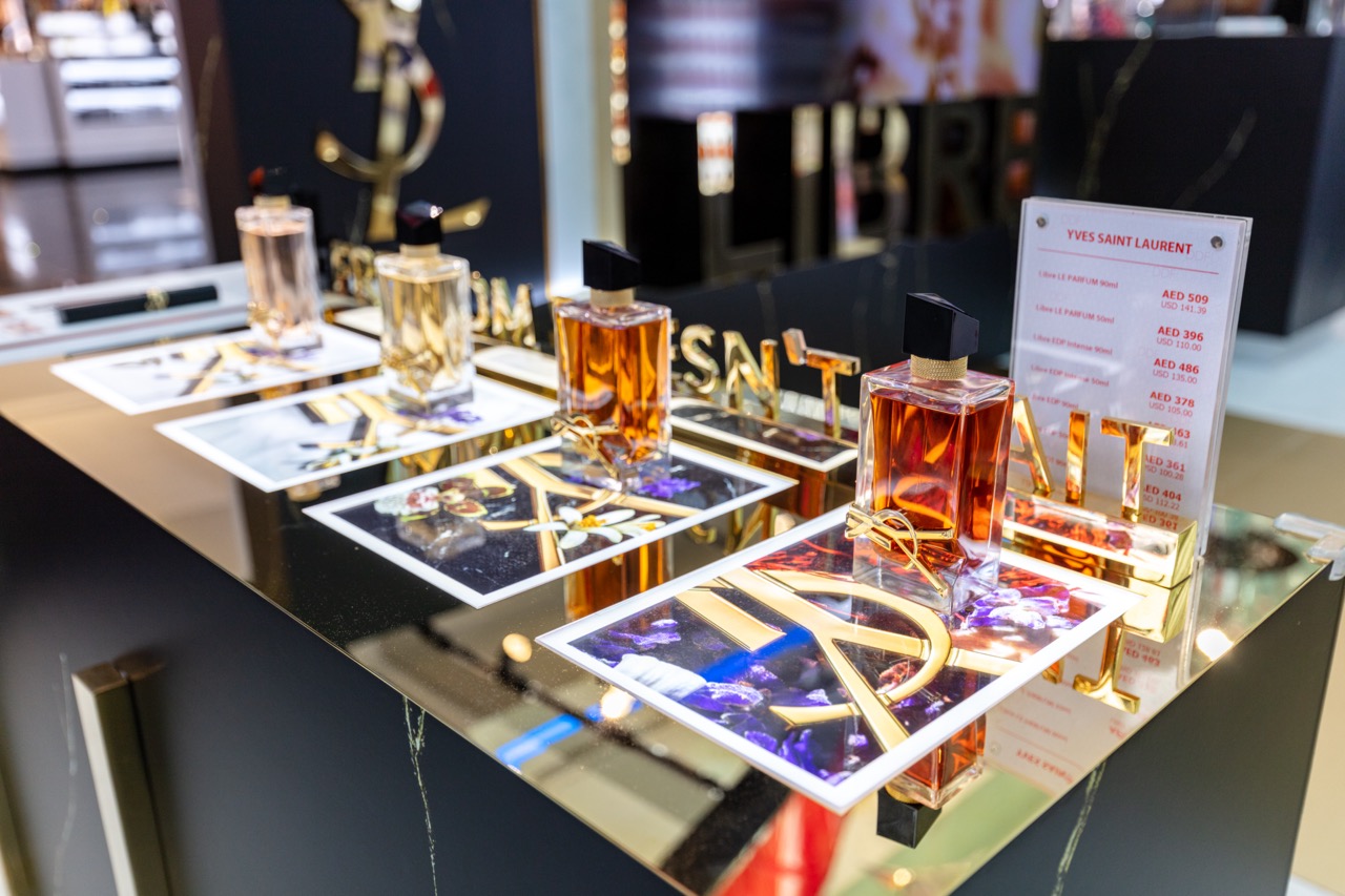 YSL Beauty activates Libre campaign starring Dua Lipa at Dubai Duty Free