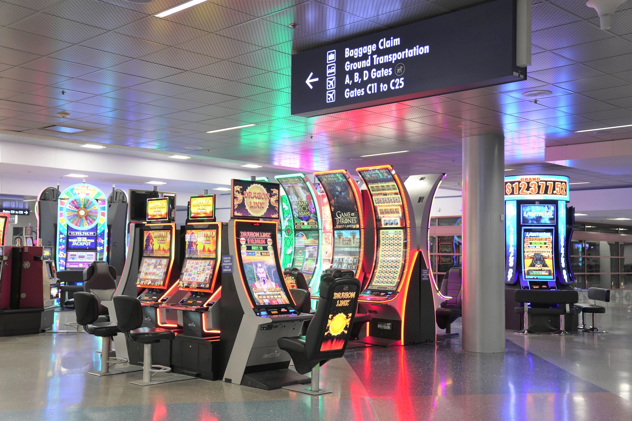 Las Vegas Airport slot machine concessionaire hits US$1 billion in ...