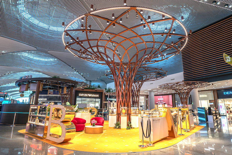 ATÜ Duty Free and Bvlgari present elegant pop-up store at Istanbul Airport  : The Moodie Davitt Report -The Moodie Davitt Report