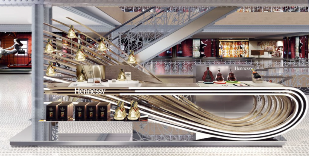 Hennessy pop-up store opens at Heathrow T5