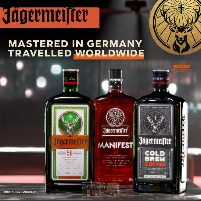 Driving premiumisation and brand awareness: Jägermeister ramps up