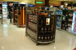 Pernod Ricard Travel Retail has unveiled striking new merchandising units for the Chivas Regal range designed to emphasise the whisky's premium status and ensure in-store visibility