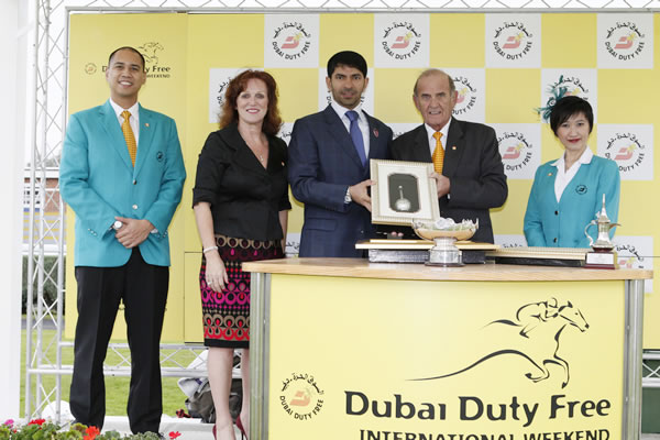 Dubai Duty Free celebrates 16th year of Newbury partnership : Moodie ...