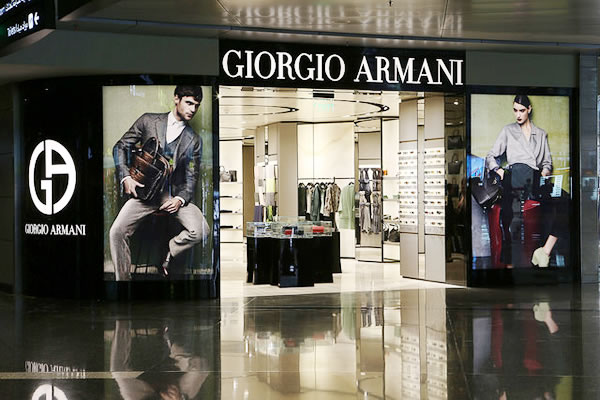 Qatar Duty Free opens two new Armani boutiques in fashion first