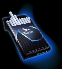 winston xs cigarette Cigarettes "Winston Slims Blue" JTI Korea unveils newest Winston