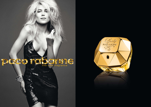 Paco Rabanne goes for gold with launch of Lady Million Moodie