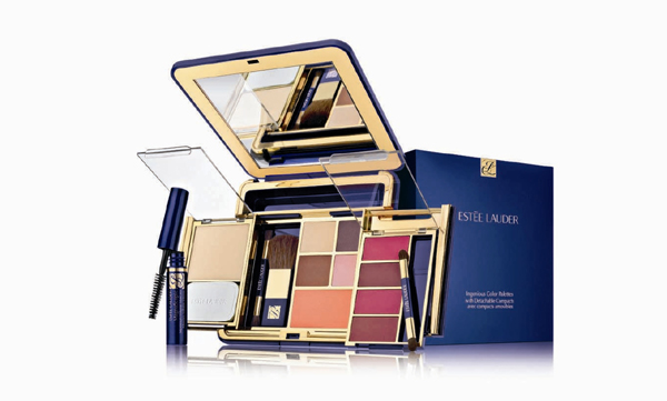 NEW ESTEE LAUDER WEEKEND TRAVEL BAG DARK GREEN BIG SPACE