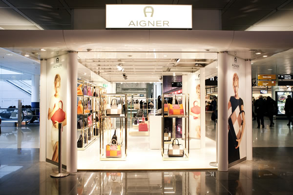 Aigner spotlights SS15 collection in new pop up store at Munich