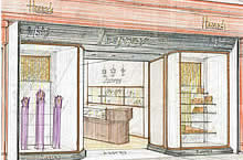Asprey outlet at Heathrow T4