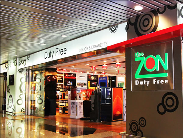 The Zon Duty Free: DFI's key retail brand, with stores in airports across Malaysia