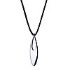 Clockwise from top: Zephyr silver chain, Gravitas, Zephyr silver cord and Artist Heart Collection pendant 2006